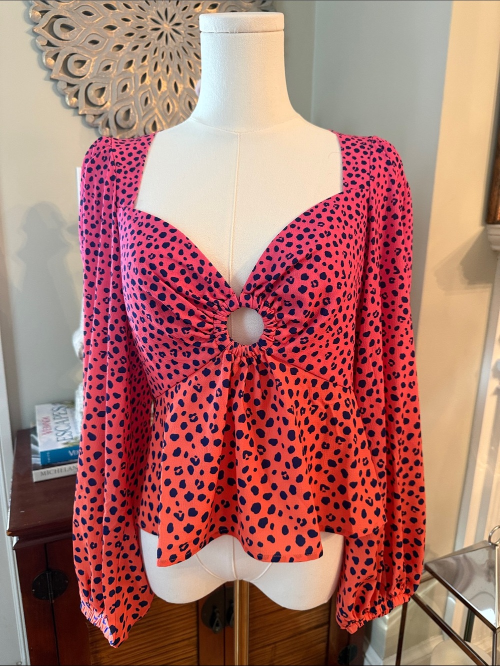 AFRM Mel Ring Blouse